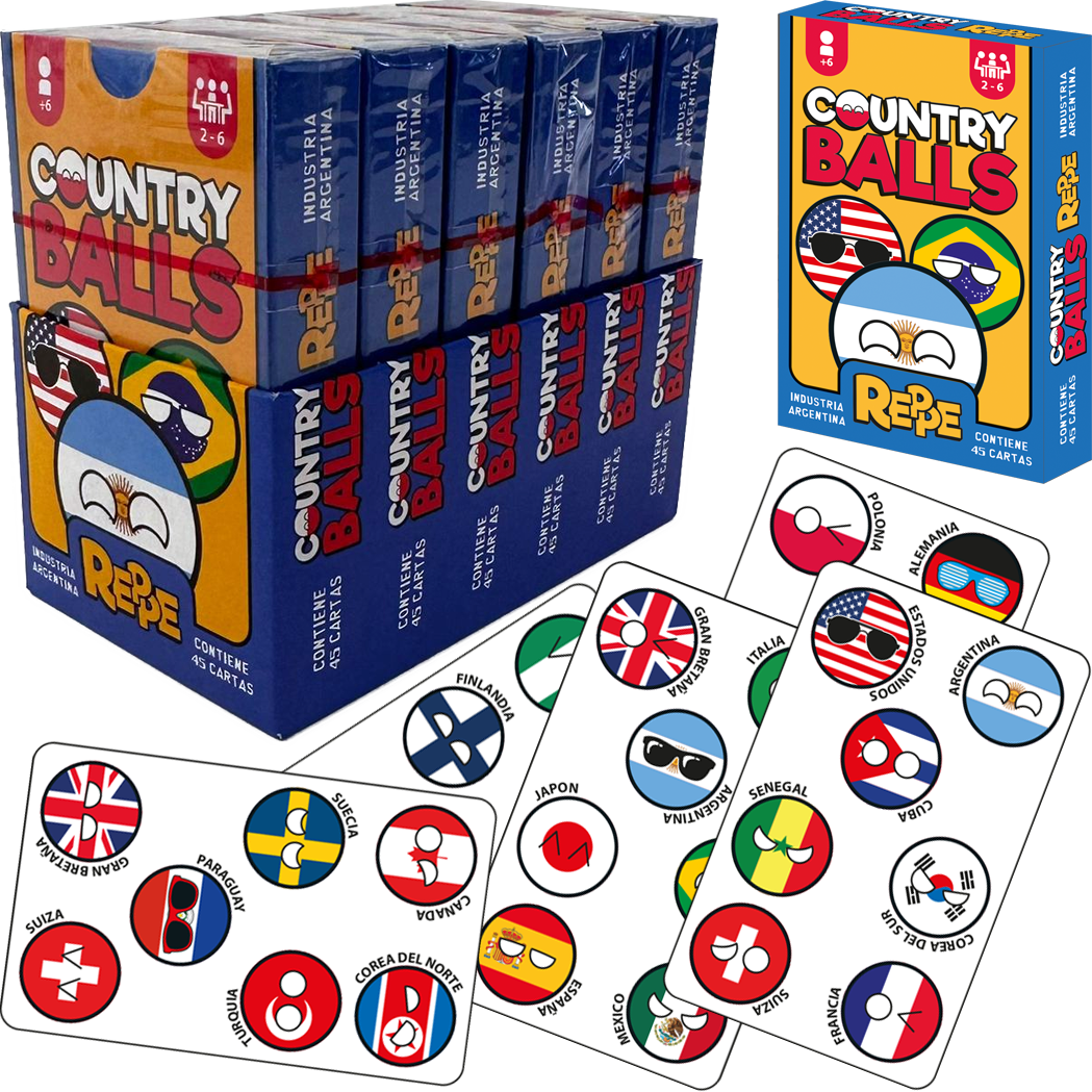 Trabajo de envasado para Countryballs